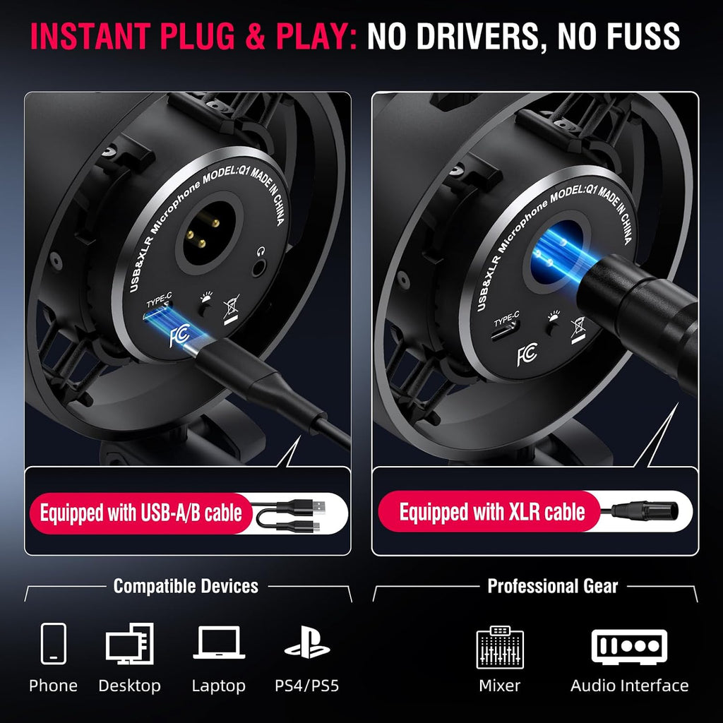 Gaming Microphone Set USB