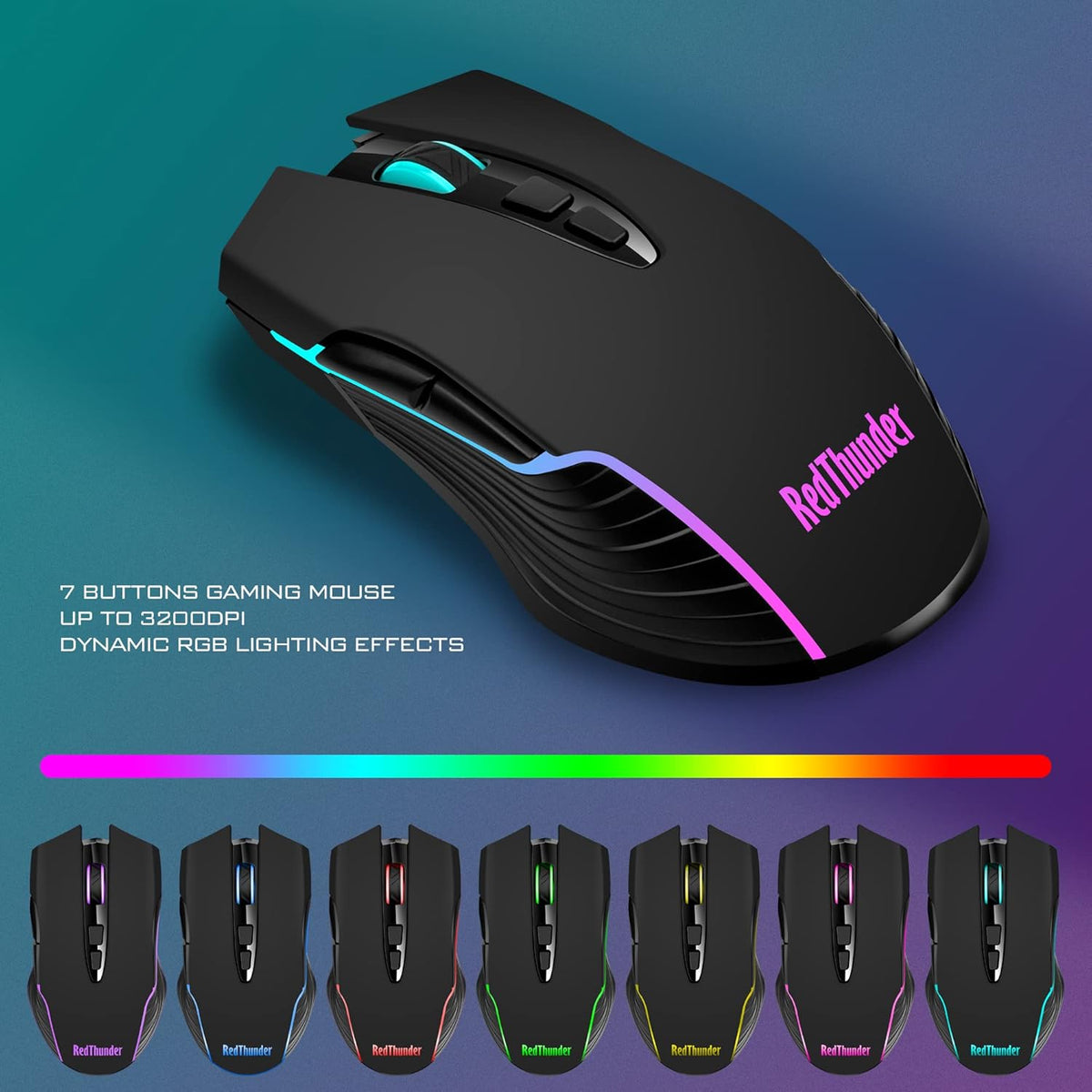 Wireless Gaming Mouse And Keyboard Combo