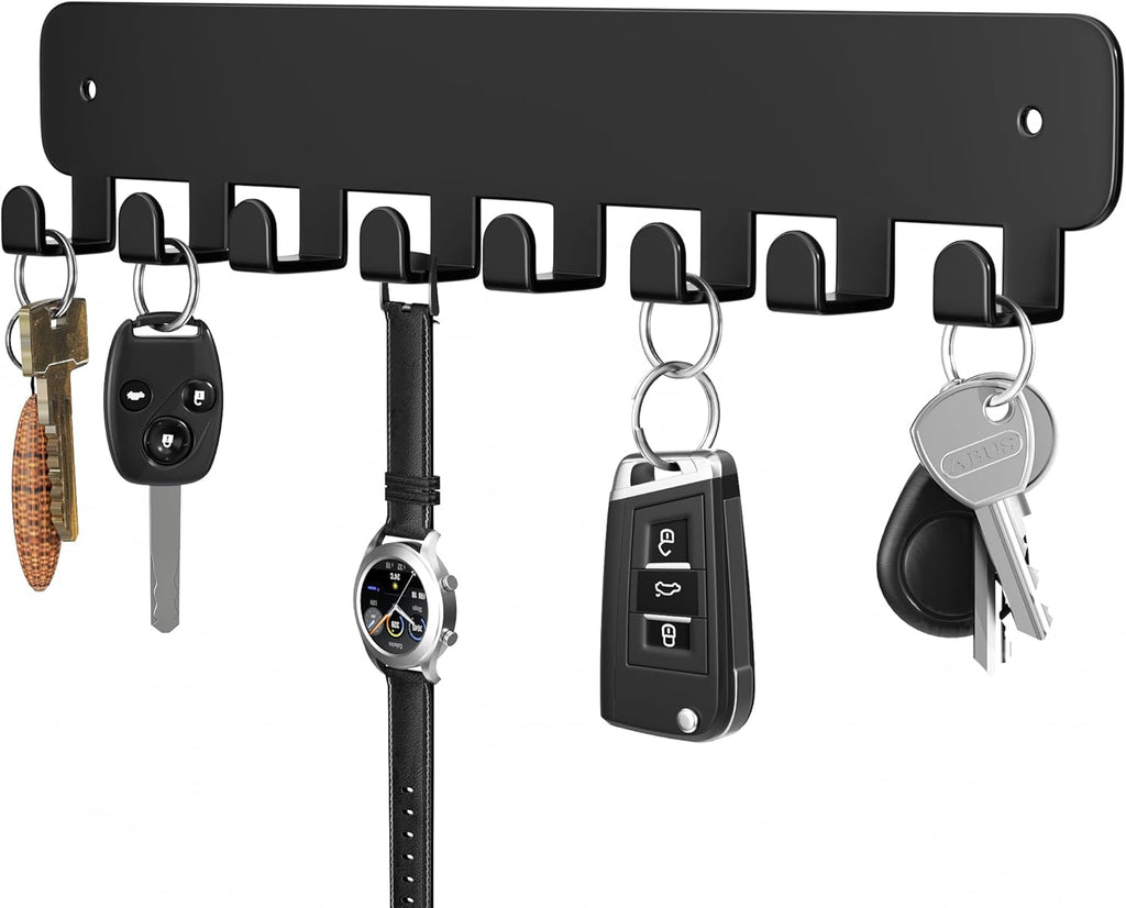 Key Holder Wall Mount Black, Gold, Silver, White