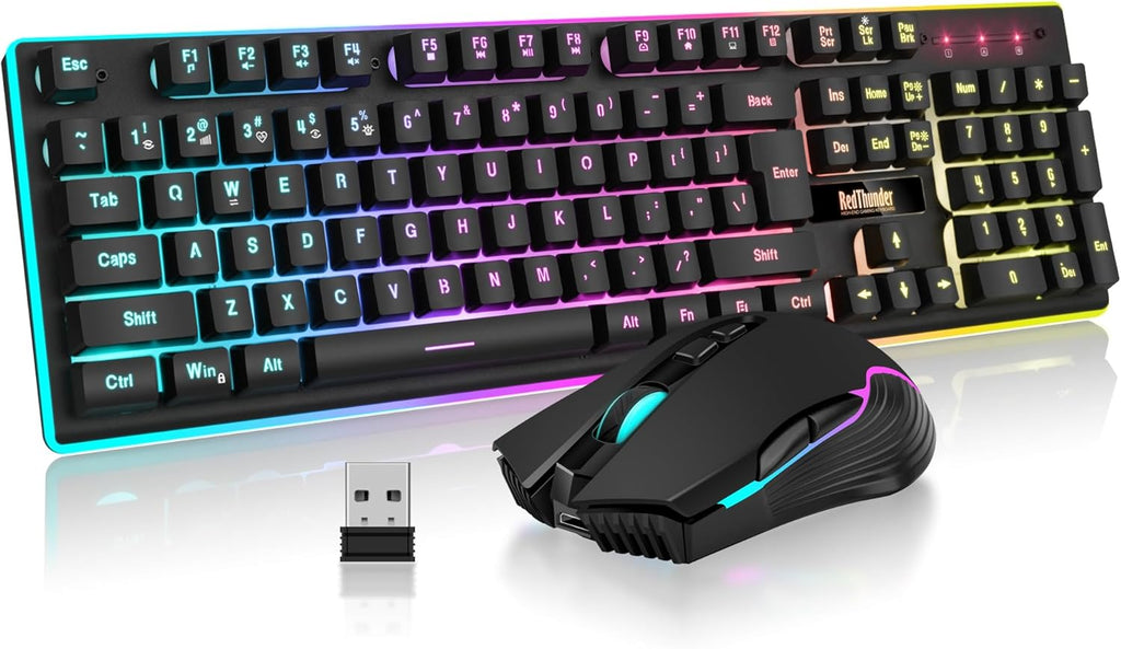 Wireless Gaming Mouse And Keyboard Combo