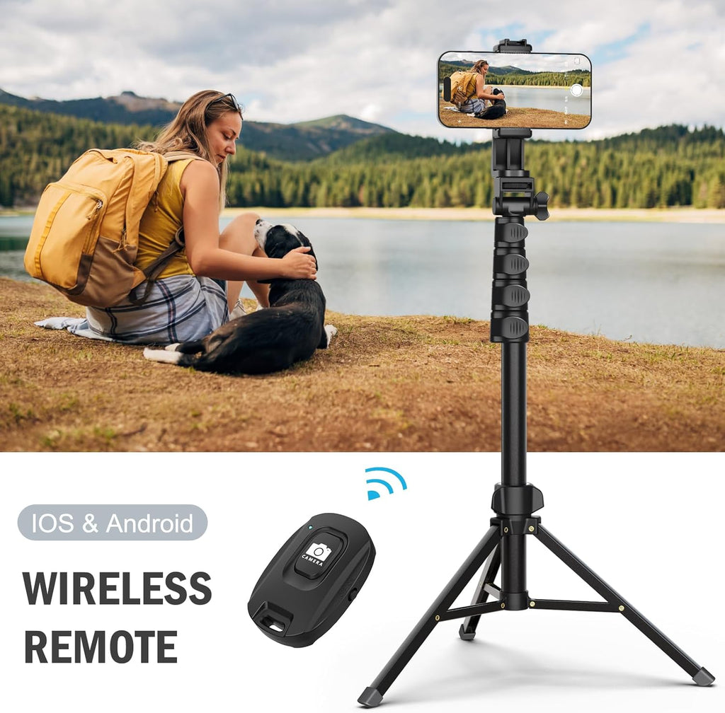 64" Tripod For Camera And Phone