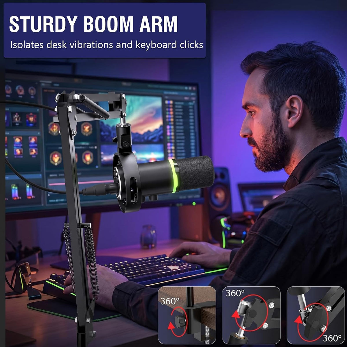 Gaming Microphone Set USB
