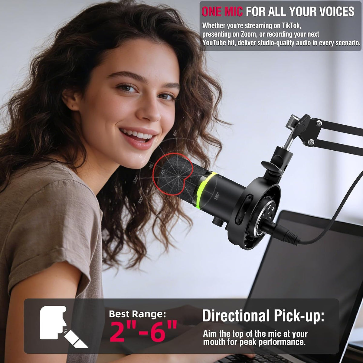 Gaming Microphone Set USB