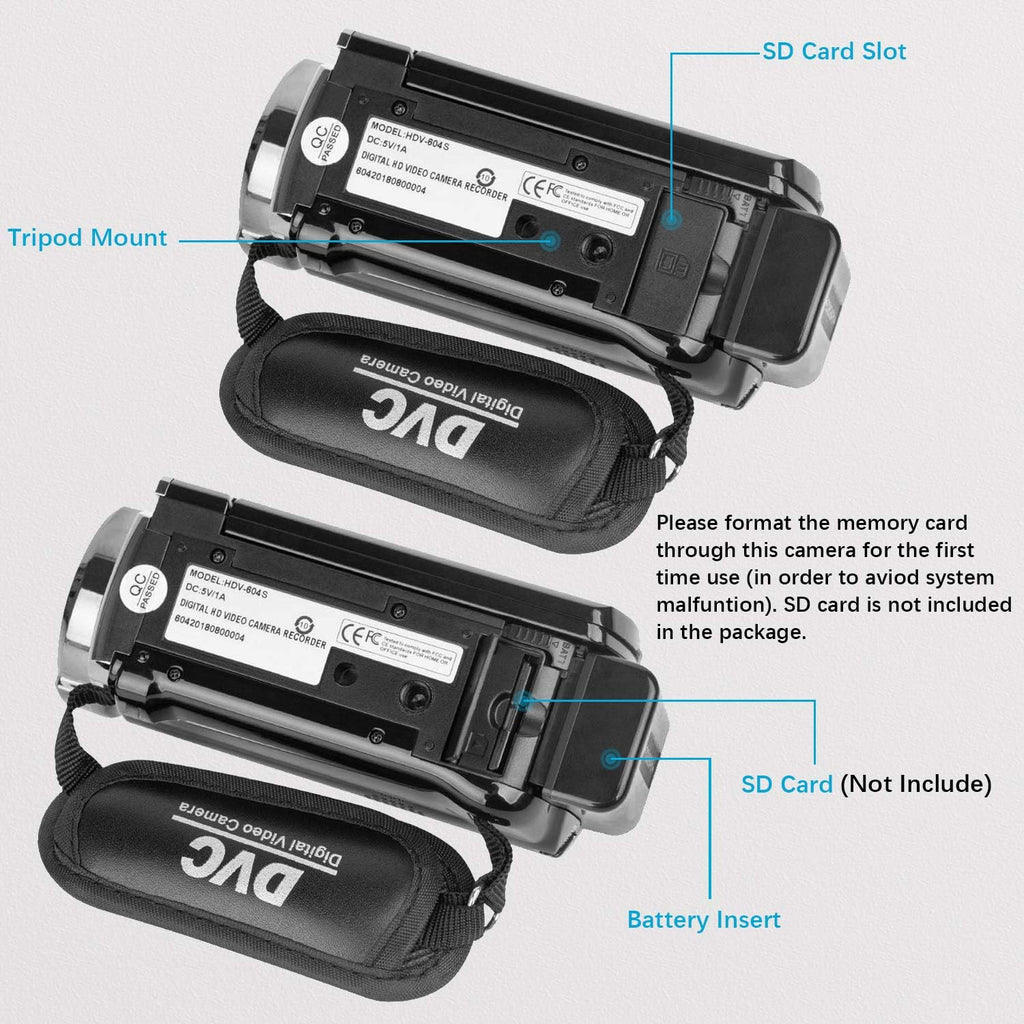 Video Camera Recorder Full HD 1080p