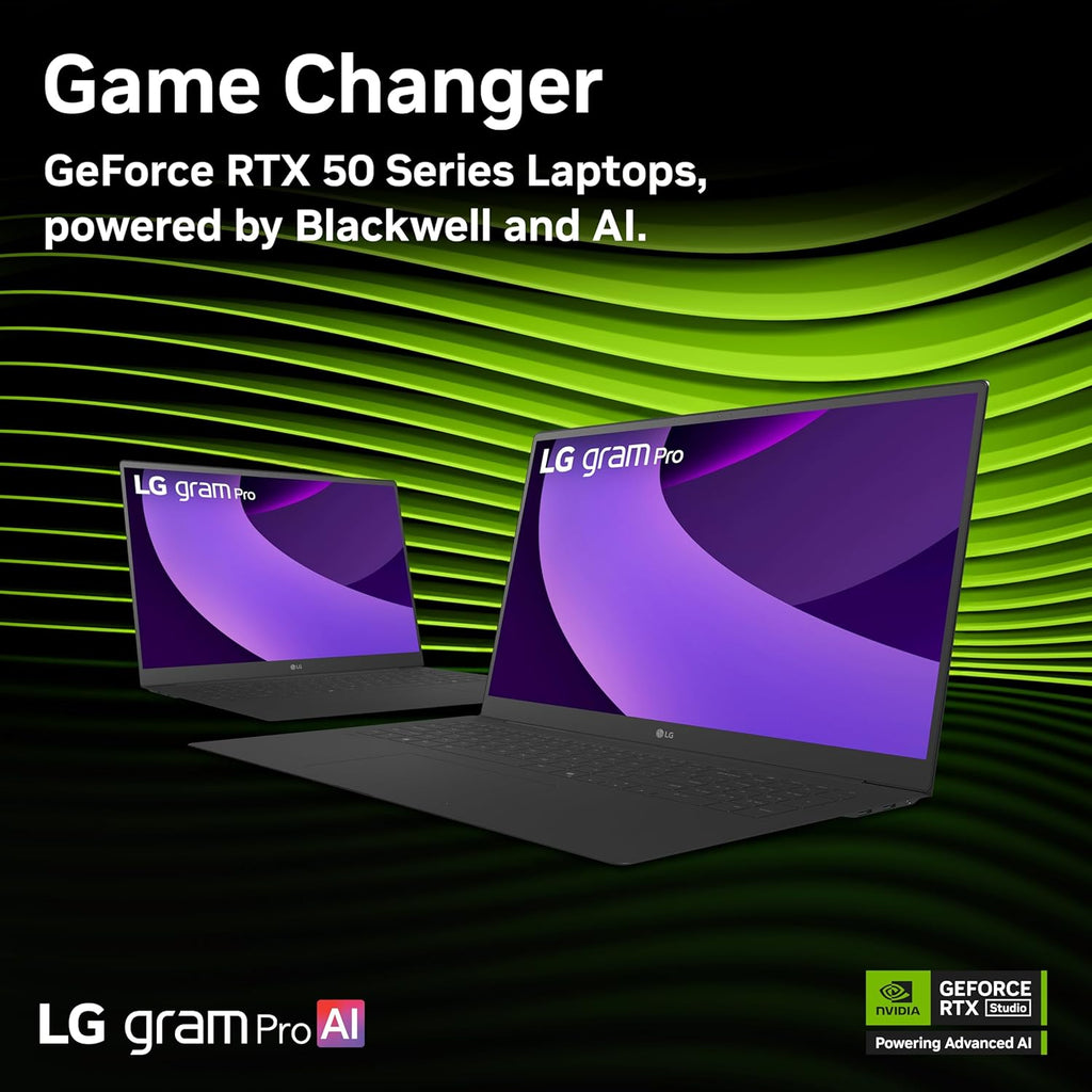 LG Gram 15 Inch Laptop 32GB RAM, 2TB SSD Black