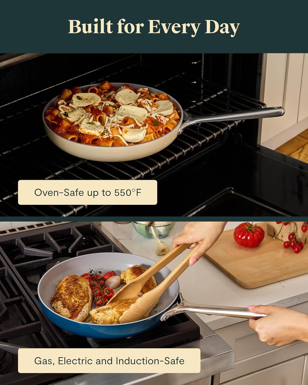 Ceramic Frying Pan  (2.7 qt, 10.5")